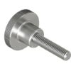 VOLANTINO INOX Ø 24 FILETTO M 6X16 - COD. 3007