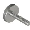 VOLANTINO INOX Ø 24 FILETTO M 6X20 - COD. 3023