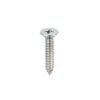 VITI TESTA PIANA SVASATA CON CROCE AUTOFILETTANTI IN ACCIAIO INOX (dal 4,8x22 al 6,3x100)