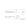 FERVI PINZE A BECCHI PIATTI LUNGHI BLACK EDITION - immagine 2