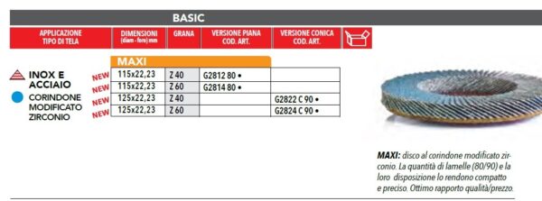 GLOBE DISCO LAM. PIANO 115X22 Z040 F.V. 80 LAM.- COD. G281280 PACCHI DA 5 DISCHI - immagine 4