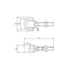 CARDINE PASSANTE PER CANCELLI M 18 - COD. 876/18 - immagine 2