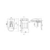 CARDINE PER CANCELLETTI - COD. 926 - immagine 2