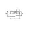 TENG TOOLS BUSSOLE ESAGONALI DA 1/2" 6 PT METRICHE - immagine 2