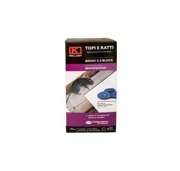 TOPICIDA BRODY BLOCK 2.5 G.300