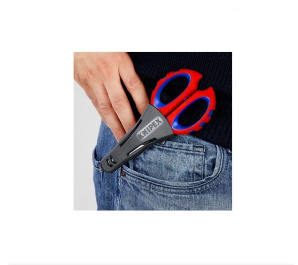 FORBICI KNIPEX PER ELETTRICISTI CON CESOIA E CON CRIMPATURA 950510SB - immagine 3