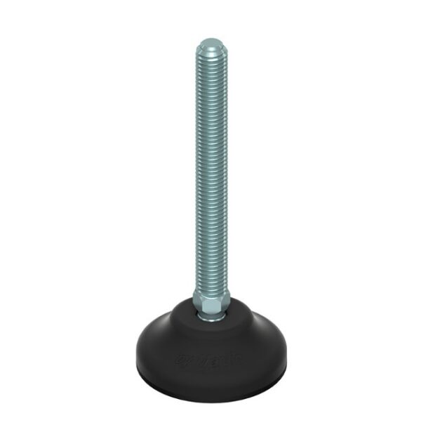 PIEDINO Ø 65 FERRO/P M 12X75 ANT - COD. 10271/12