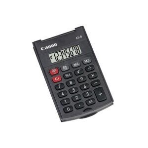 CALCOLATRICE TASCABILE 8 CIFRE CANON