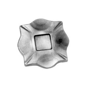 ROSETTA STAMPATA 100X100X10 MM S/FORO