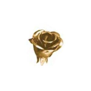 FIORE LAMIERINO OTTONE DIAM. 55X45 F. M3