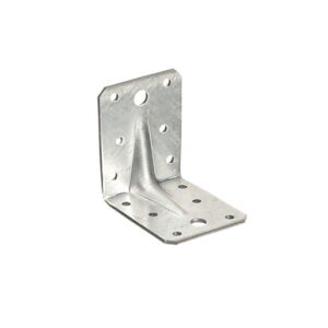 PIASTRE ANGOLARI NERVATE IN ACCIAIO ZINCATO A FUOCO